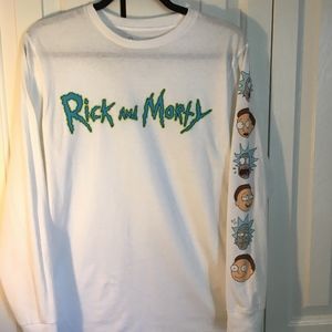 Long sleeve Rick and Morty shirt